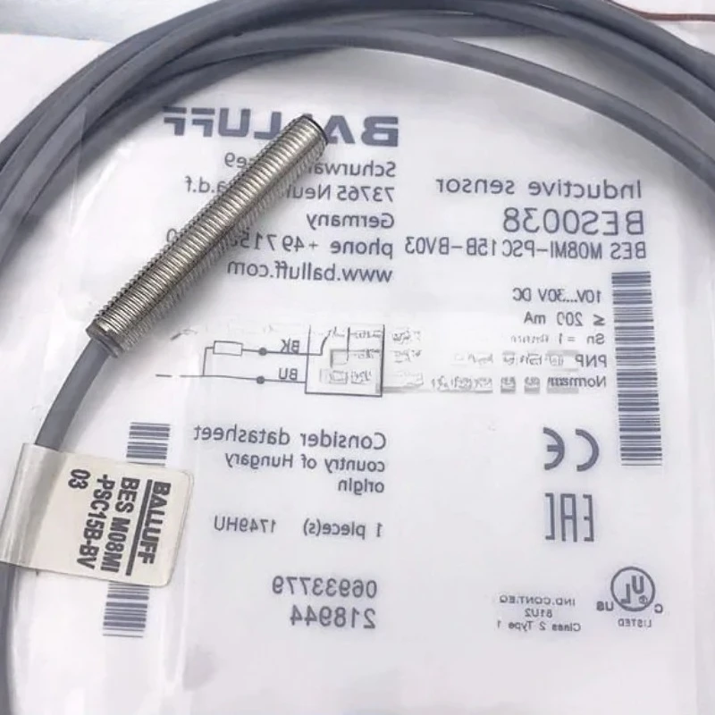 

3Pcs New proximity switch BES M08MI-PSC15B-BV02 M08MI-PSC15B-BV03 M08MI-PSC15B-BV05 M08MI-PSC15B-BV06 three-wire PNP