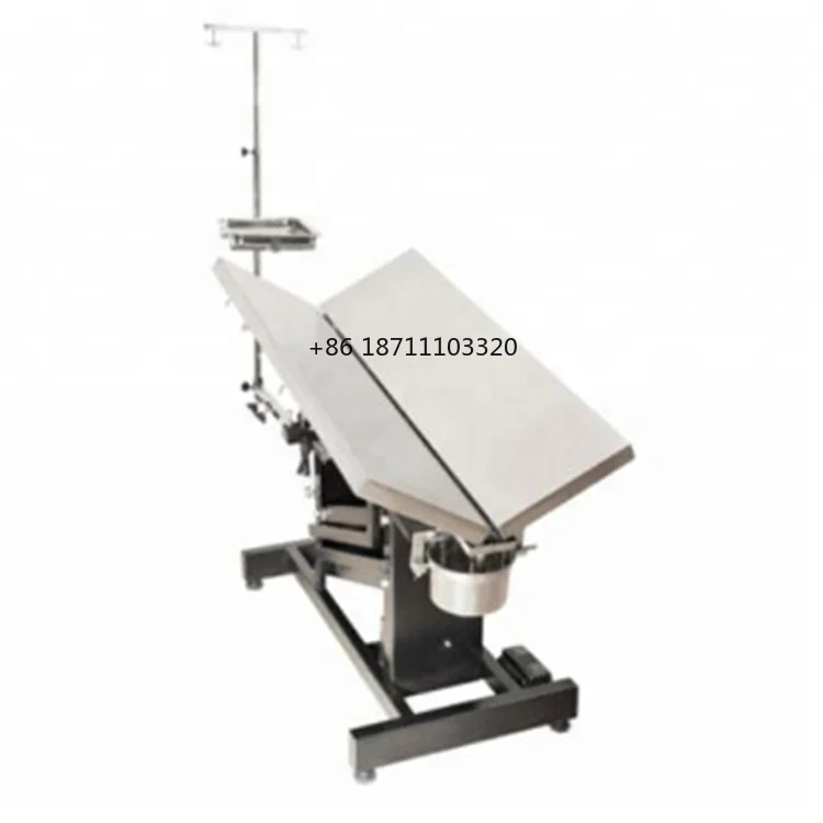 

V top electric lifting vet operation table operating dog table