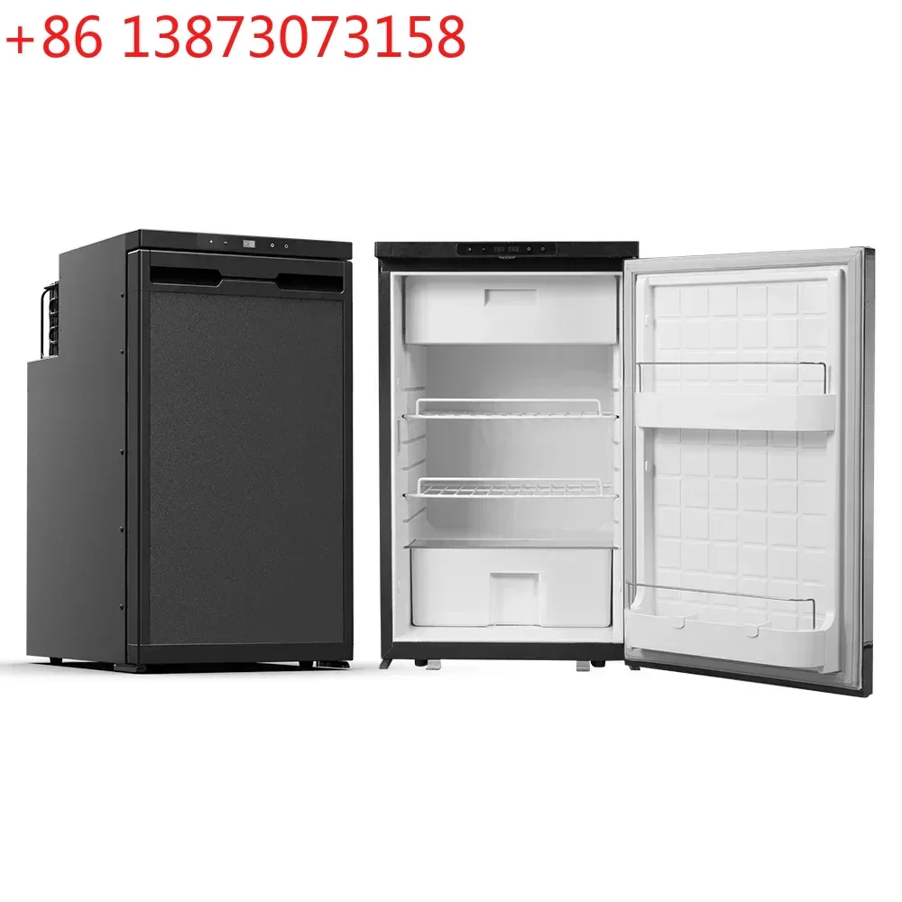 80L 90L Mobile Home Vehicle Fridge Freezer 12 Volt Refrigerator for Outdoor Camping Off-Road RV Appliance