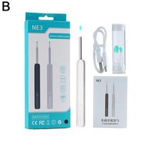 New 1set Visible Wax Elimination Spoon USB 1080P HD Load Otoscope Ear Cleaner Ear Wax Removal Tool Suitable For Phones