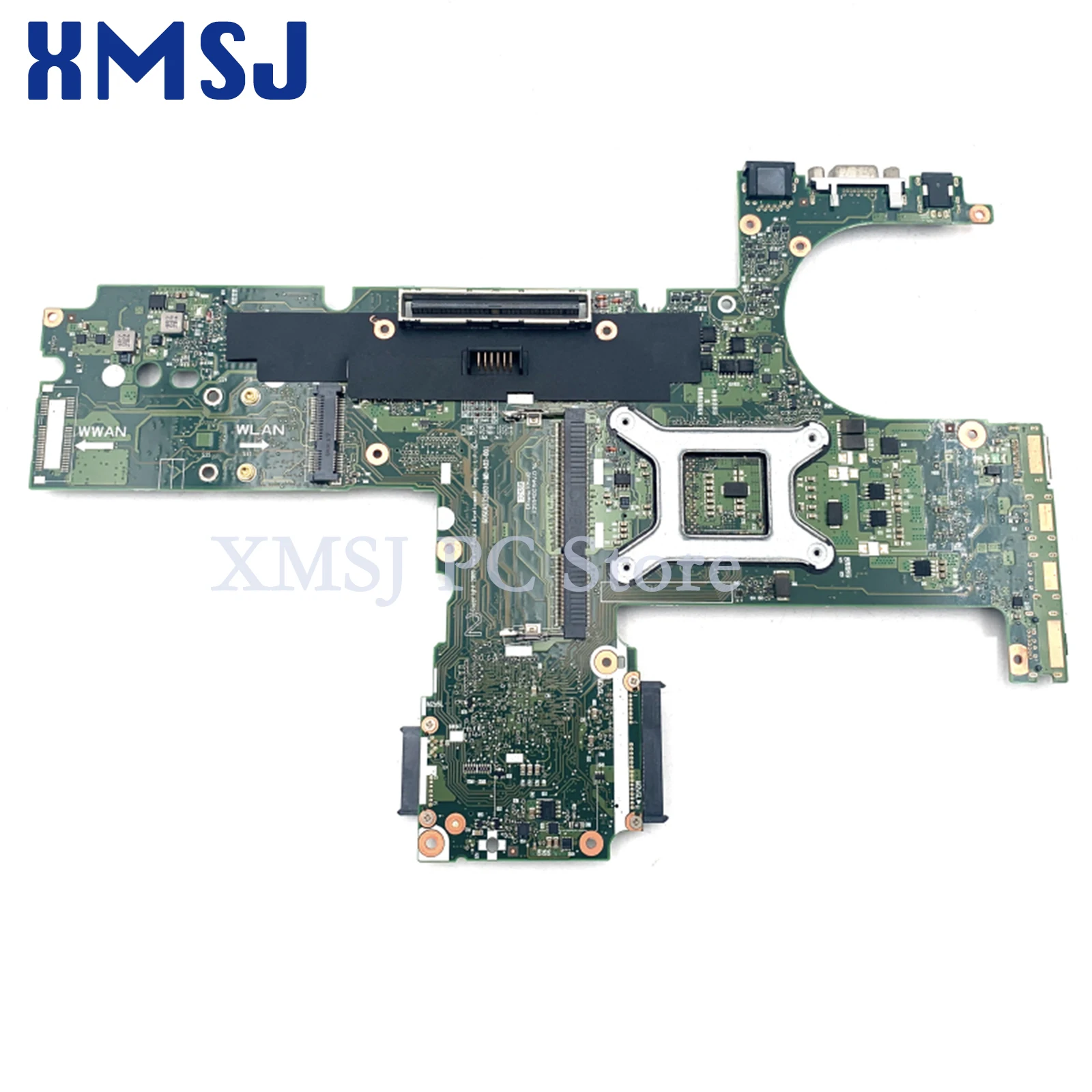 XMSJ For HP 6450B 6550B Laptop Motherboard 613293-001 6050A2326601-MB-A02-001 HM57 GMA HD DDR3 Free CPU Main Board