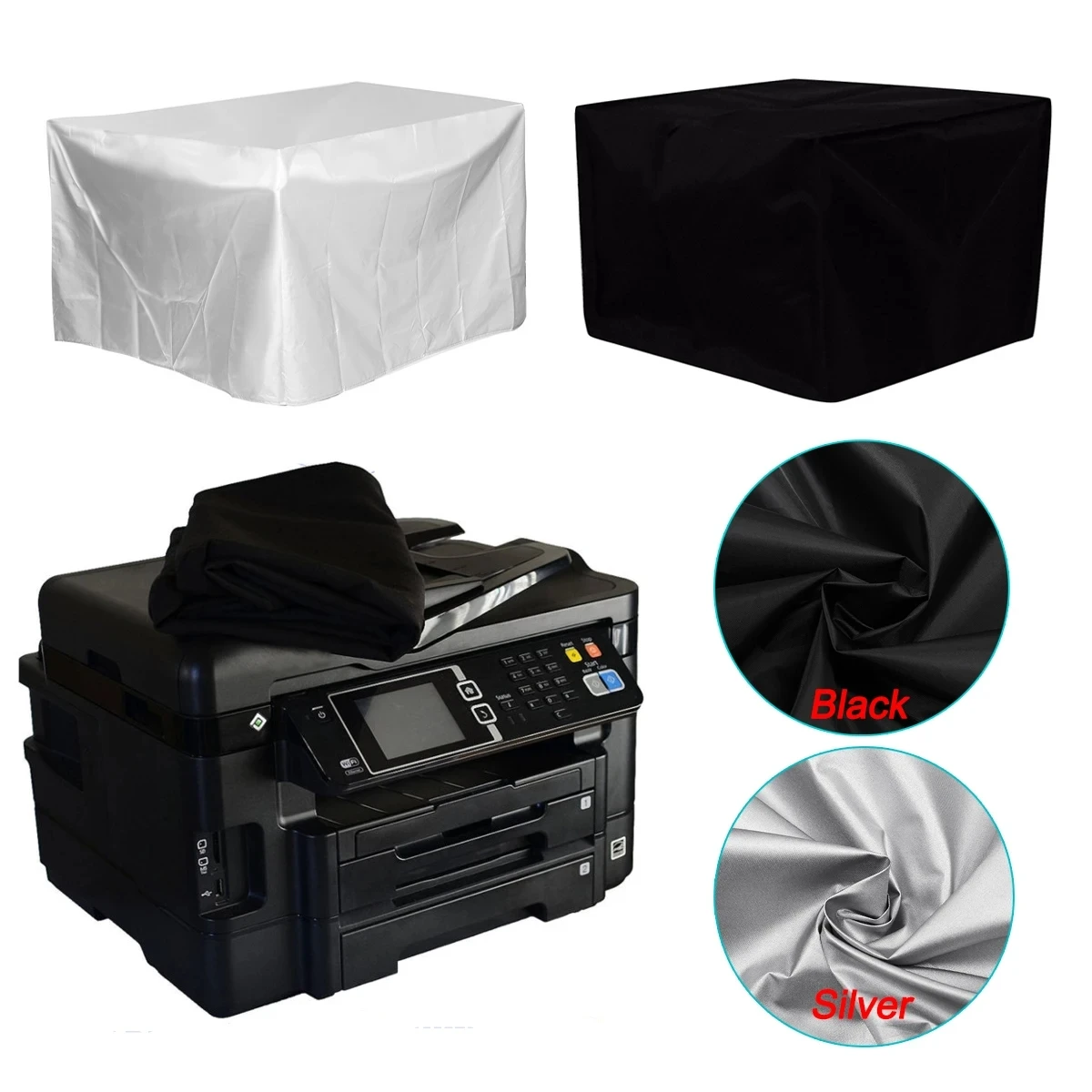Universal Printer Dust Cover, Compatible with HP/Canon/Brother Wireless Printers, High-Quality Protective Sleeve