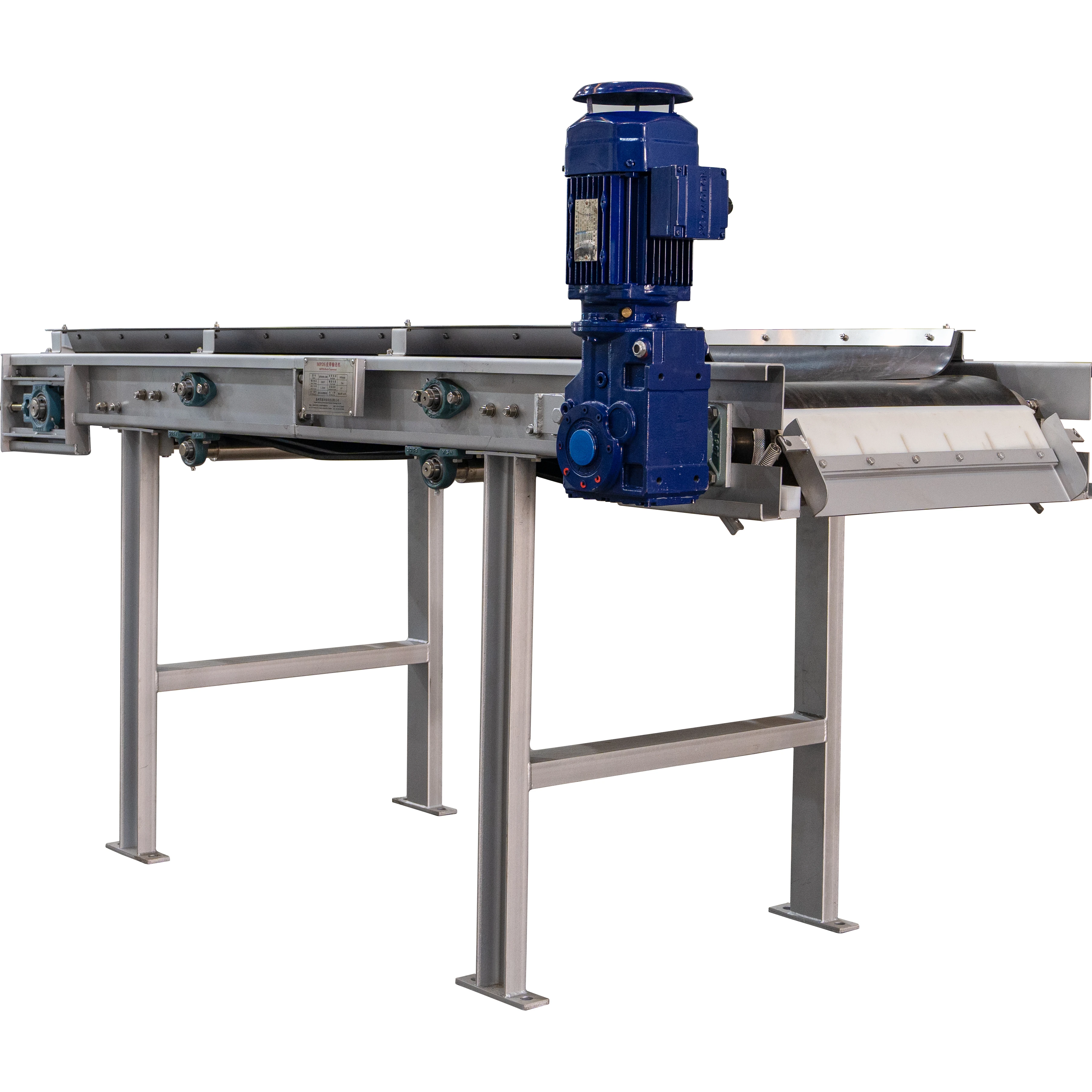 Horizontal Sludge Transport Screw Conveyor Shaftless Sludge Conveying