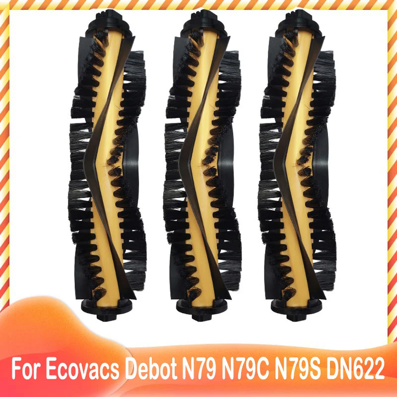 Main Roller Brush For Ecovacs Debot N79 N79C N79S DN622 Eufy RoboVac 11 11C Conga Excellence 990 Robotic Vacuum Cleaner Parts