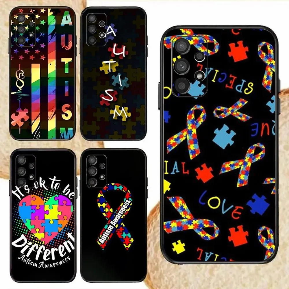 

Autism Awareness Phone Case For Samsung Galaxy S24,S20,S21,S22,S23,Fe,Lite,Plus,Ultra,Note Shell