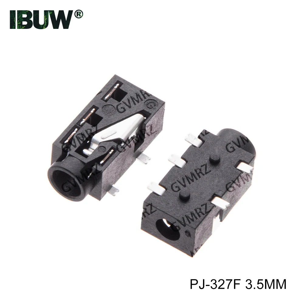 PPJ-313 PJ-392 Headphone PJ jack 3.5MM PJ Audio video female dual Stereo channel stereo jack Jack Socket Solder Panel Mount
