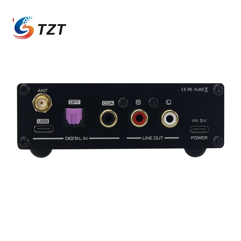 TZT TILEAR DAC-D7 Audio Decoder TPA6120 Headphone Amplifier Bluetooth5.4 Receiver Support for aptX-HD/LDAC - view 3