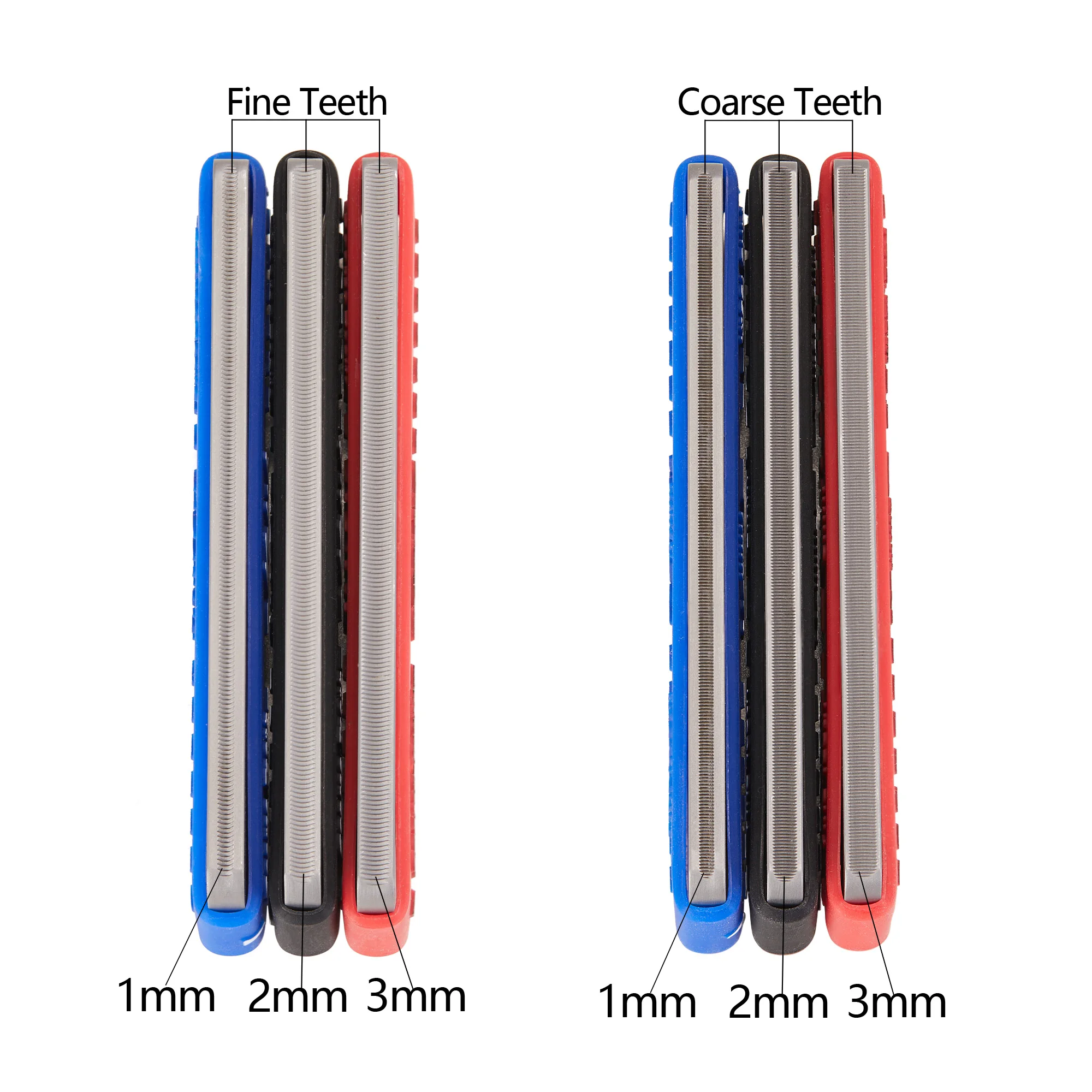 Compact Fret Crowning File Fret Dressing File with Coarse and Fine Cutting Edges for Standard/Jumbo Guitar Frets Luthier Tool