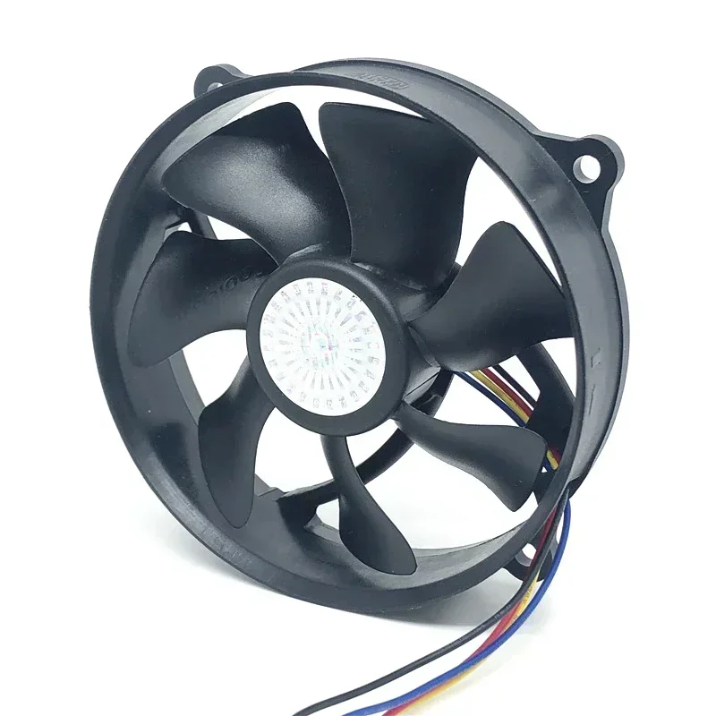 pa Original Cooler master 9025 90MM 90x90x25mm Circular fan 72mm hole pitch For 775 CPU Cooling fan 12V  0.6A  with PWM 4pin