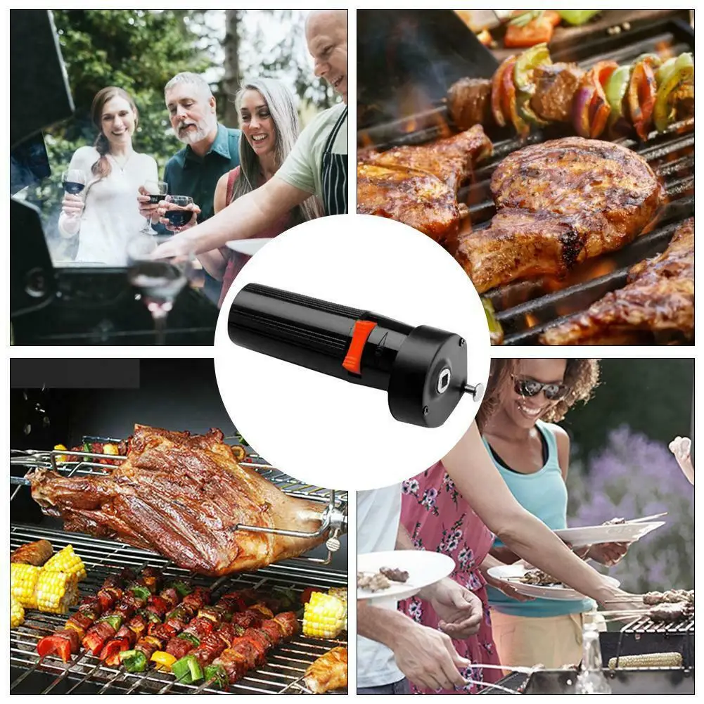 Electric  Rotisserie Motor Roast Rotator Spit 1.5V Battery For BBQ Barbecue Excellent Load Capacity Low Noise High Efficiency