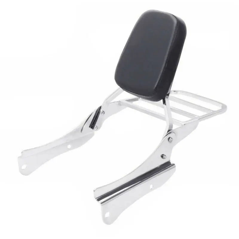 

Ex factory price quality Motorcycle Backrest Sissy Bar Luggage Rack For Honda Shadow Spirit 750 VT750DC 2001-2008