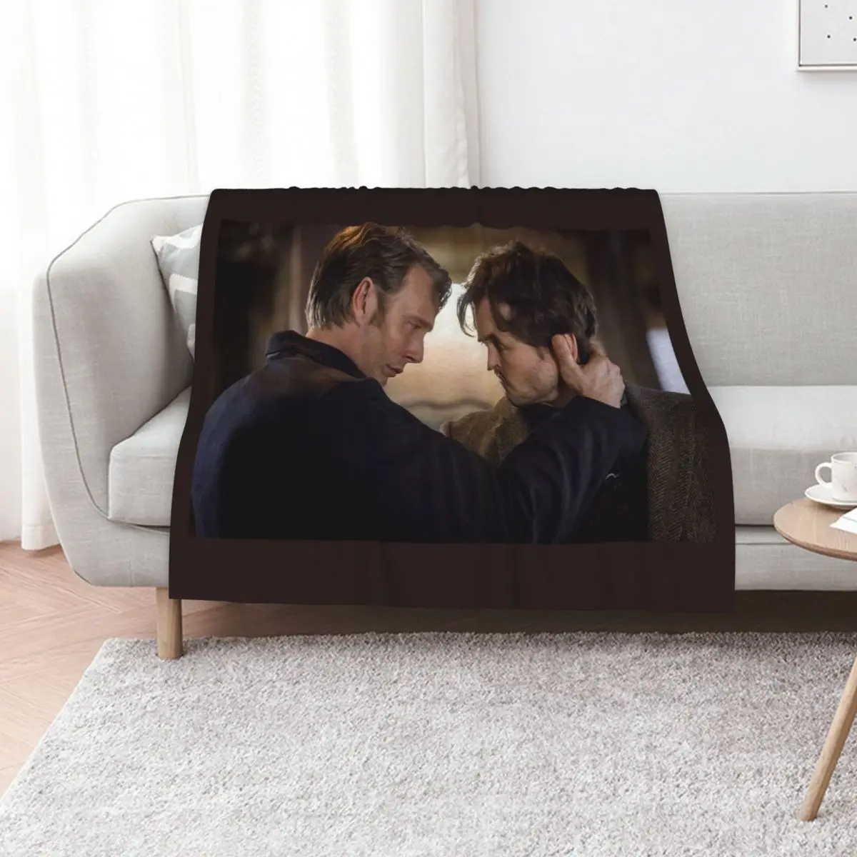 

Su-zakana Hannigram Throw Blanket Cute Plaid Sleeping Bag Blankets For Bed blankets and throws Blankets