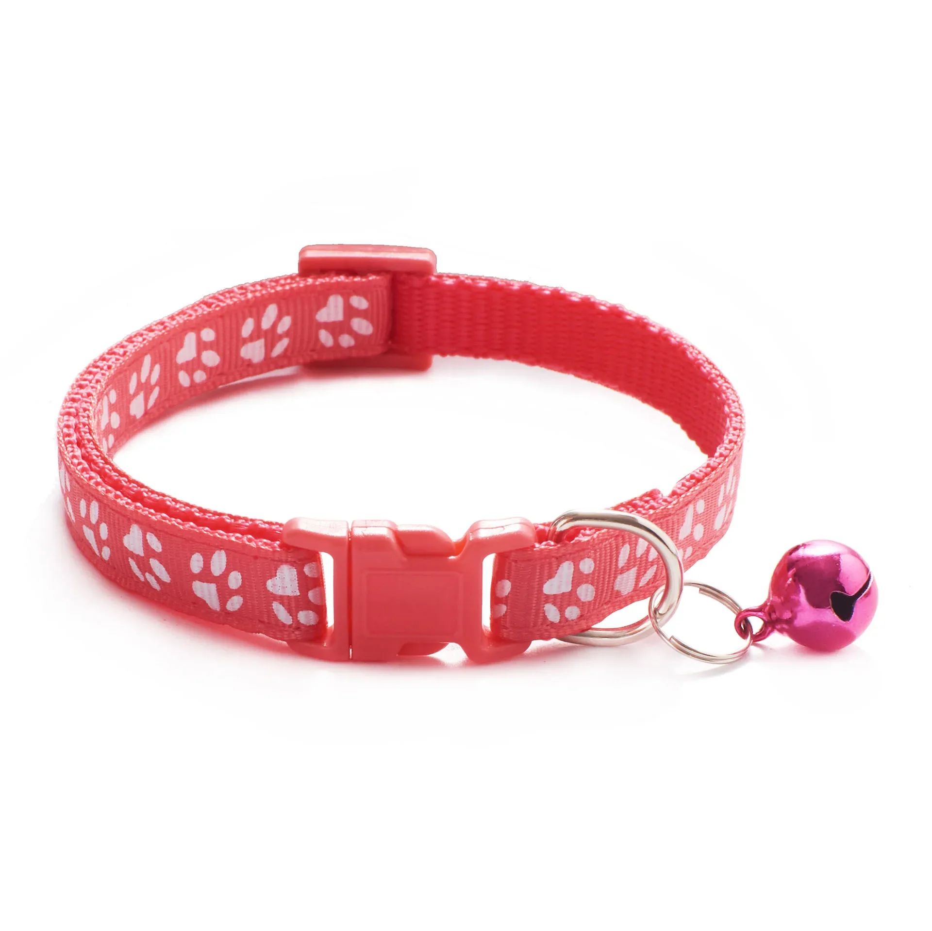 

2 pcs/ pack19 color heat conditioning cat and puppy collars with bell pet supplies