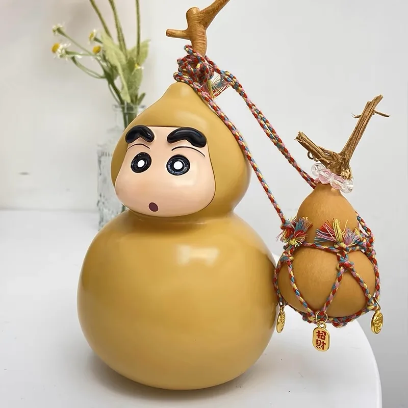 Figura de Anime de Crayon Shin-chan Gk Cos Gourd, modelo de Pvc, muñeca Xiaoxin, figura de escritorio, juguete en Stock, modelo de decoración, 18,5/28,5 cm