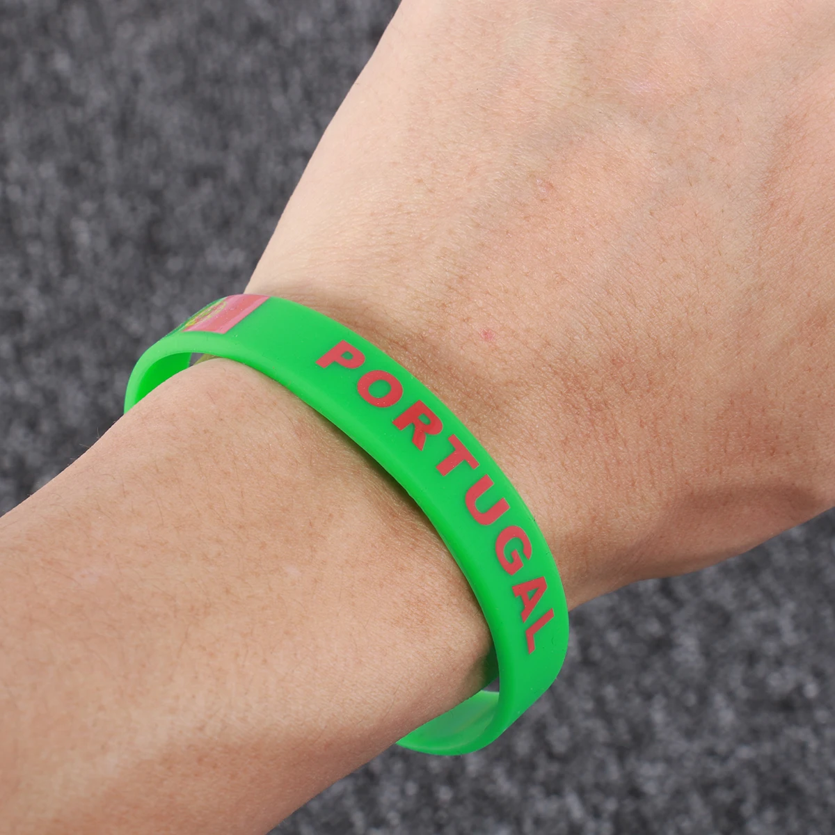

5pcs Silicone Wristbands Country Flag Print Sports Competition International Matches Durable Comfortable One Size Adult Toddler