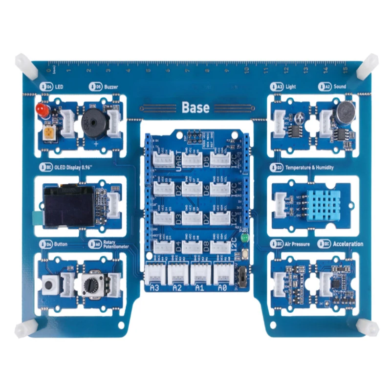 Arduino Official Sensor Puzzle Kit Arduino Expansion Board, Learning Kit Expansion Board Seeed