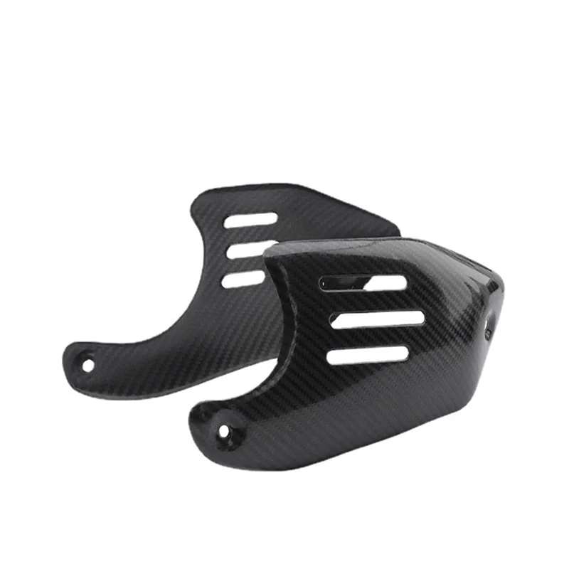 دراجة نارية ألياف الكربون الجانب غطاء هدية حامي العزل الحراري إكسسوارات قطع غيار لسيارات BMW R تسعة T RNINET 2016 - 2022 #2