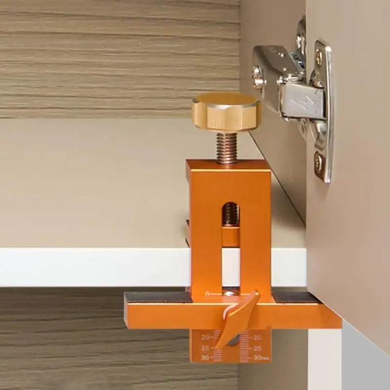 C7AC Lắp Đặt Cửa Định Vị Có Thể Điều Chỉnh Nhôm Tủ Phần Cứng Jig Cho Cửa Tủ Có Thể Điều Chỉnh Tủ Phần Cứng Jig