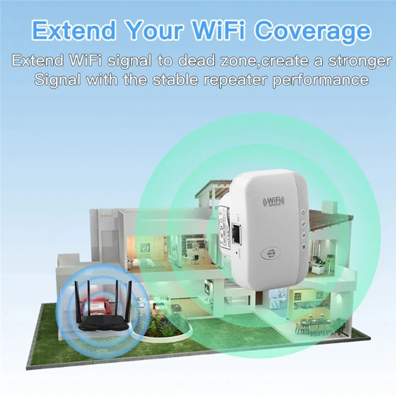 كامل-300Mbps اللاسلكية واي فاي مكرر W9533 2.4Ghz AP راوتر موسع واي فاي مكبر للصوت الداعم WPS نقطة الوصول عن بعد دائم EU-Pl