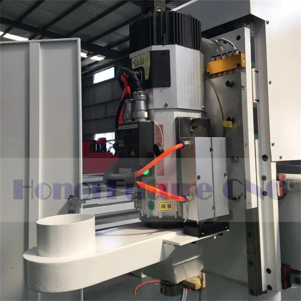 Heavy Duty 13254 Axis Wood Furniture Cabinet Atc Cnc Router Linear Pcs Tool Magazine With Rotary Table