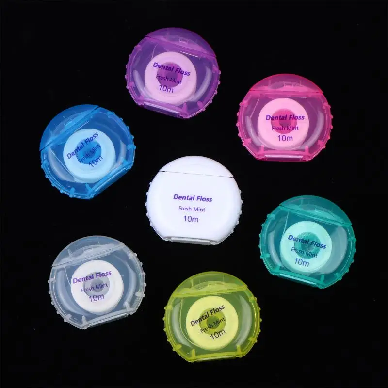 5Pcs Mint Floss Roll Freshens Breath Convenient And Fast A Must-Have For Travel Home Use For Travel Cleans Deep Between