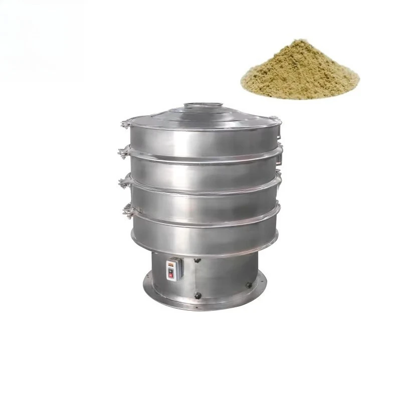 Industrial Vibrating Sieve Screen Sifter Machine for Sesame Seeds Fruit Protein Coconut Potato Cereal Grain