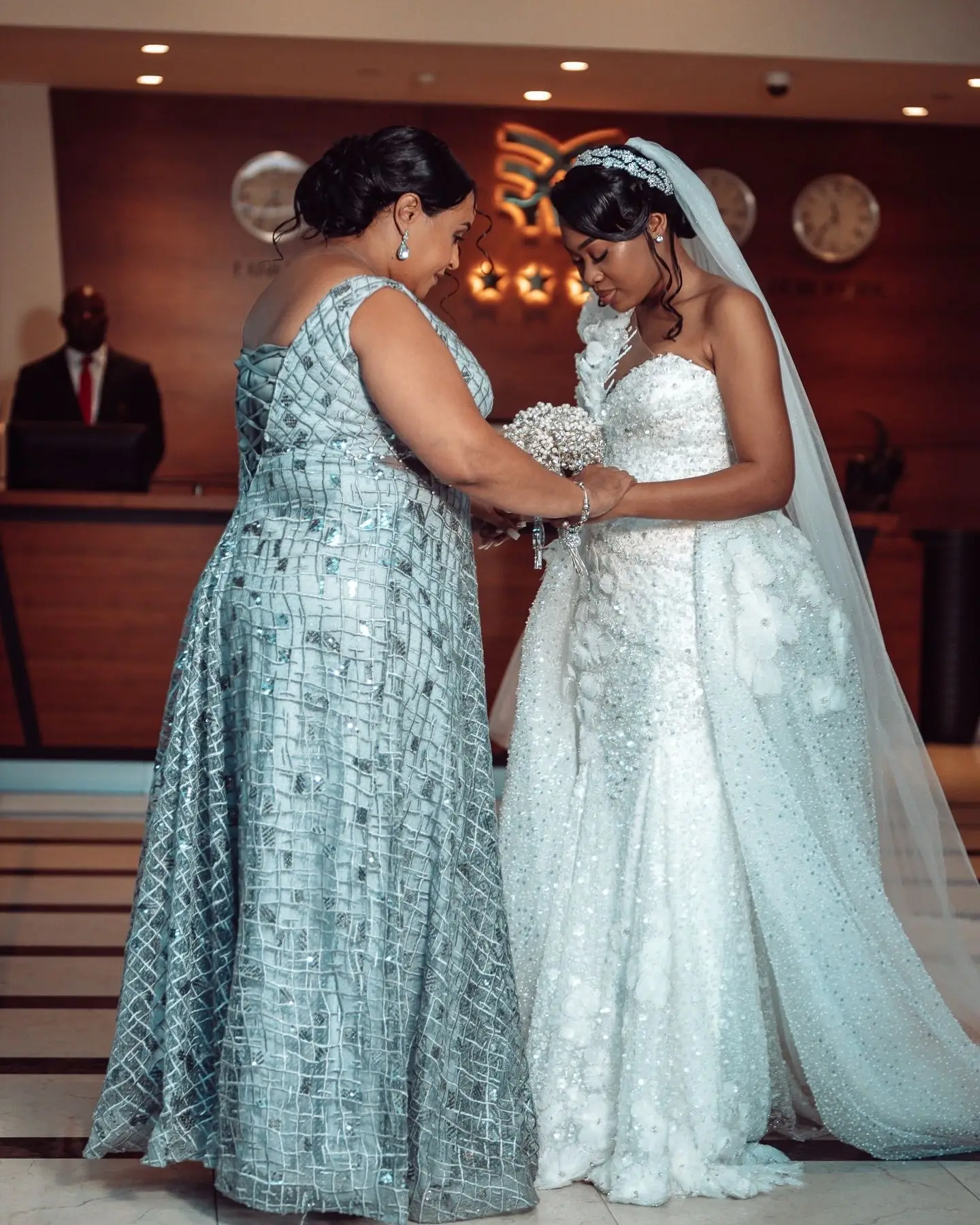 Customized Arabic Plus Size Ivory Mermaid Wedding Dresses Flowers Detachable Train Bridal Gowns Dress Vestidos