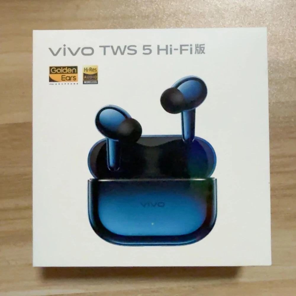 Original Vivo TWS 5 Hi-Fi Wireless Bluetooth Earphone LHDC 5.0