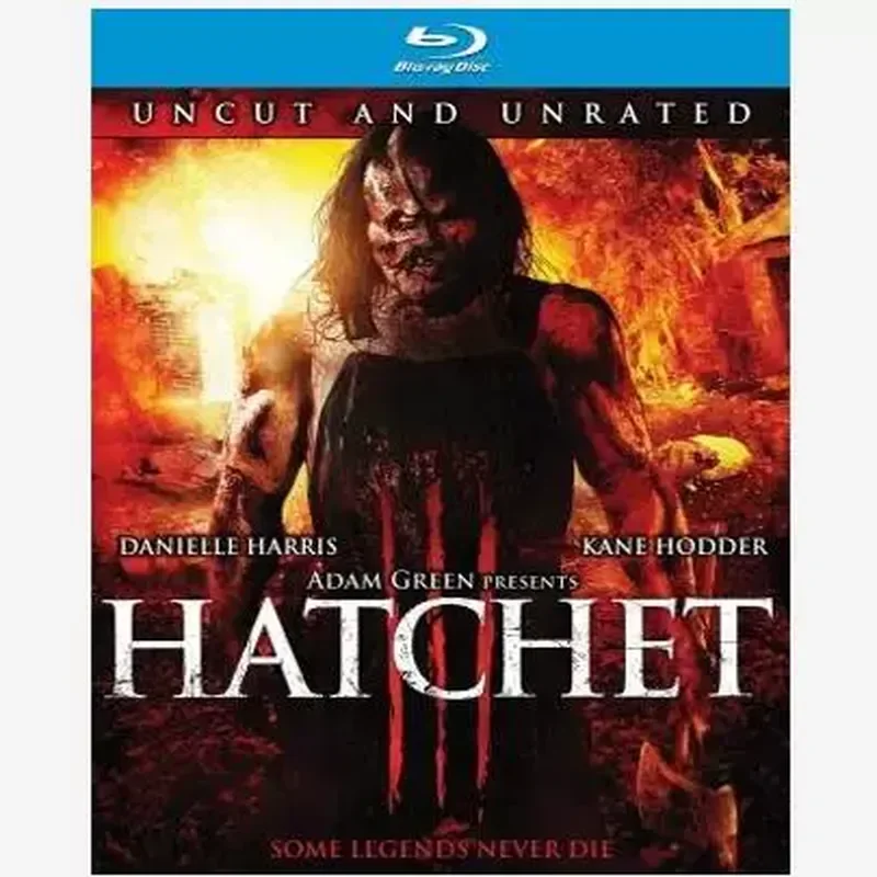 BD Blu-ray American Movie Hatchet 1–4 / Ghost Axe Magic Difference 1–4 4-Disc High-Definition Box Set