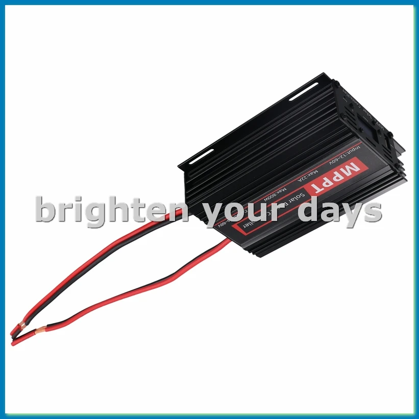 

MPPT Booster Solar Controller 22A 800W PV 12V-65V Input Step-Up 24-88V Charging Solar Charger for Lithium Gel-VVNB
