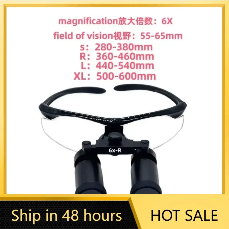 Keple//rian Style Binocular Loupe 4X 5X 6X Professional Loupes Microscope Magnifier Optical Glasses Magnifier