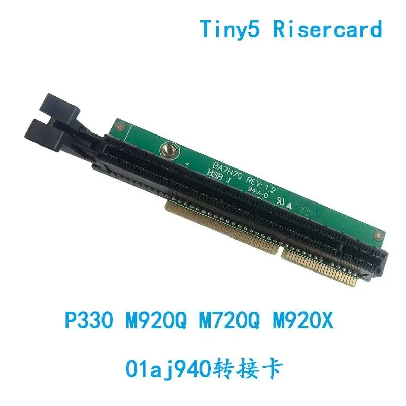 PCIe Adapter Card for Lenovo M720Q M920X M920Q P360 Tiny P3 Tiny for Graphics Card & Network Card