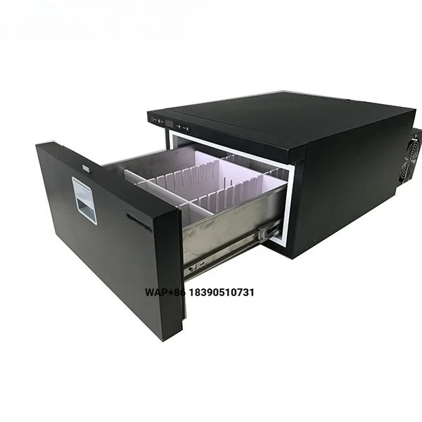 Wholesale 28L Mini Fridge for Yacht Boat Car Caravan Bus SUV Truck RV-Easy Usage Multiple Applications 12V 24V Cooling Freezer