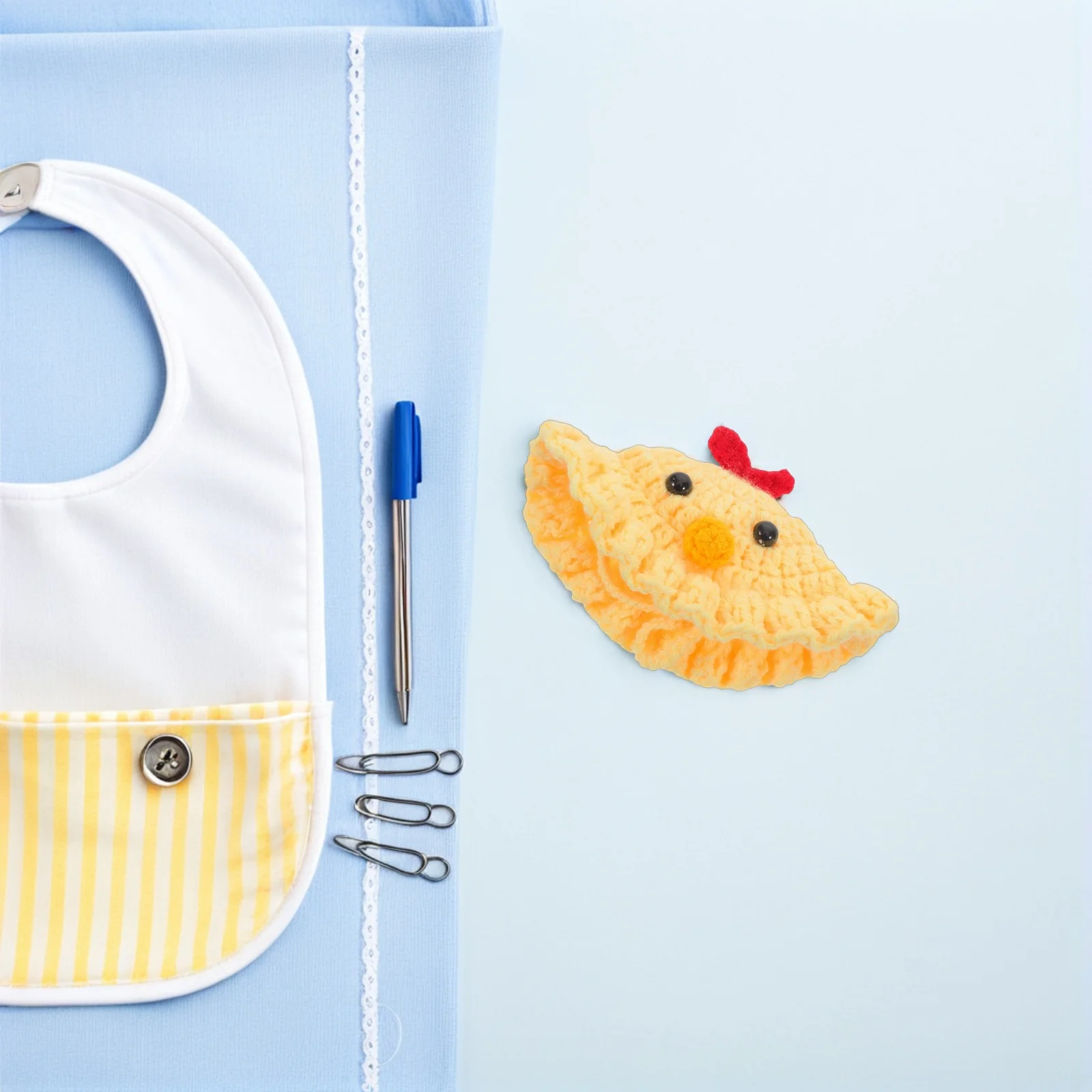 Mini Pet Party Hat Knitted Easter Costume for Bunny Hamster Guinea Pig Reptile Snake Chameleon Bearded Dragon Small Animal