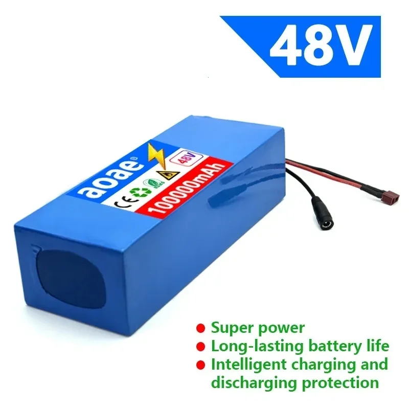 Original 13S5P 48V 100Ah Electric Vehicle Lithium 13S5P Battery Pack Is Suitable for Electric Scooter Mountain Bike 250-1000w