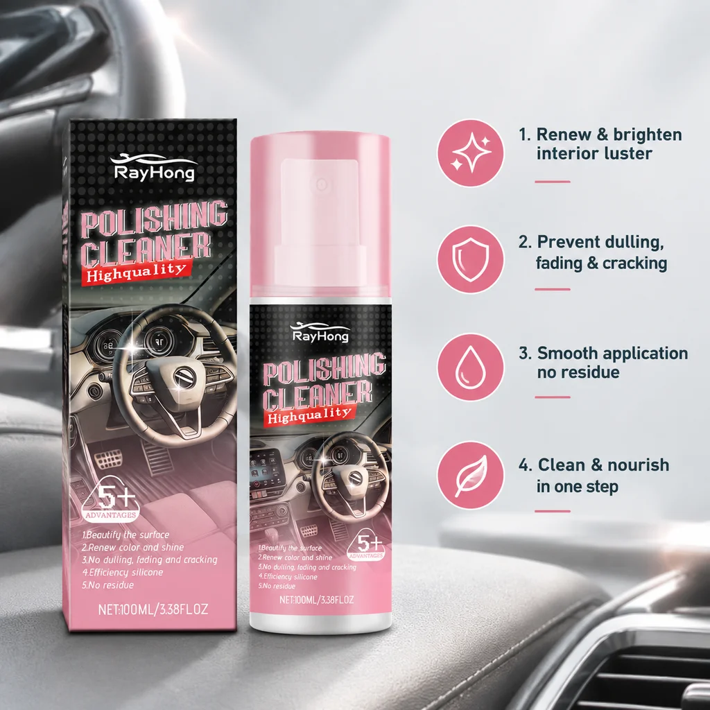 Средство для полировки и очист – обзор и цена Leather Cleaner Interior