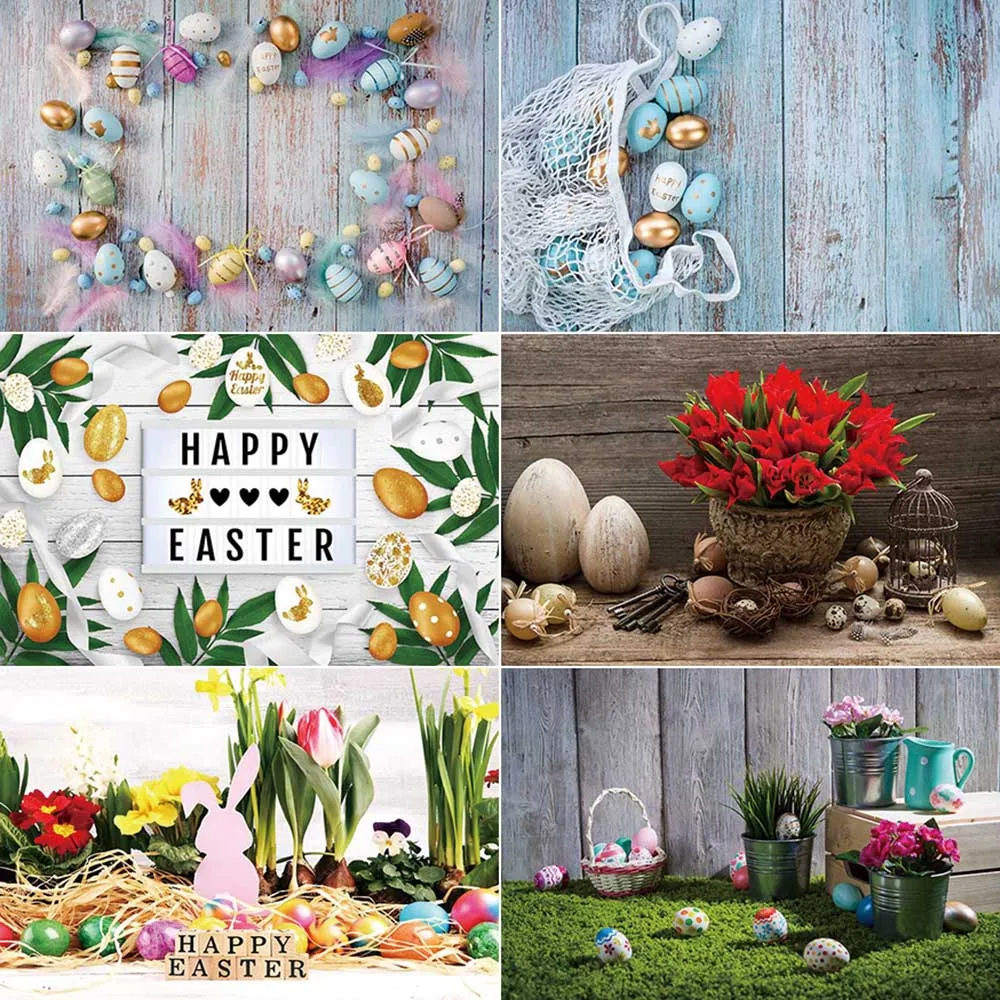 

MOON.QG Easter Party Background Photography Glitter Bunny House Photozone Backdrop Baby Photo Studio Photobooth Accessories