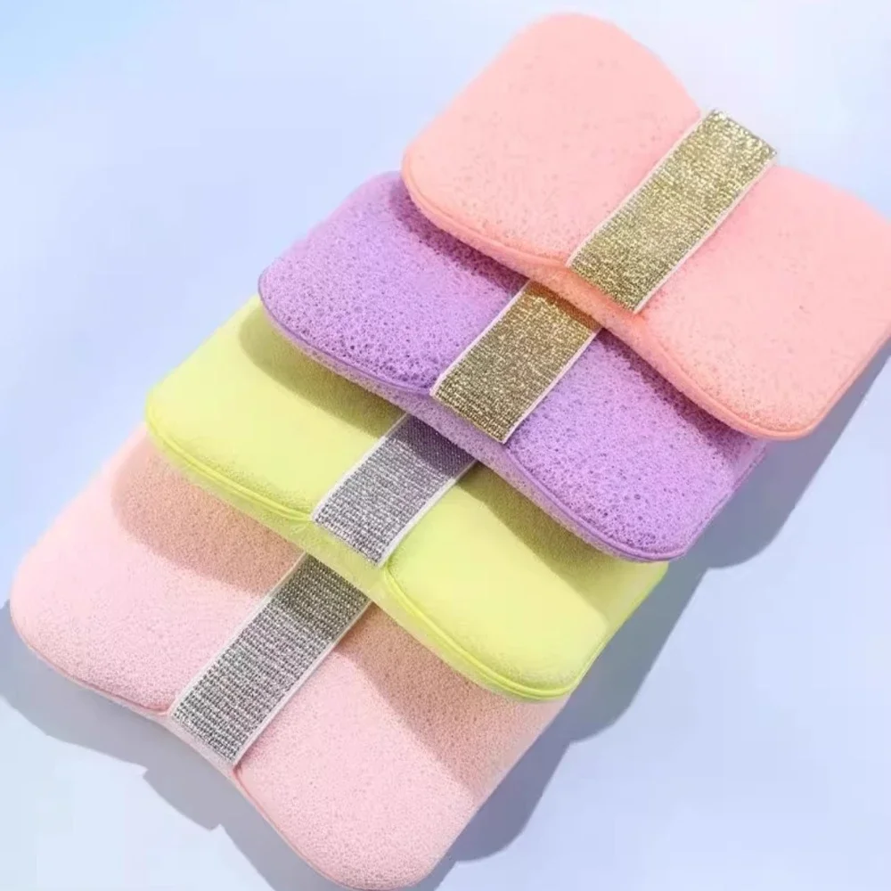 Reusable Soap Saver Pouch Thickened Mesh Net Creates Rich Lather for Body Wash and Gentle Exfoliation in Bath or Shower