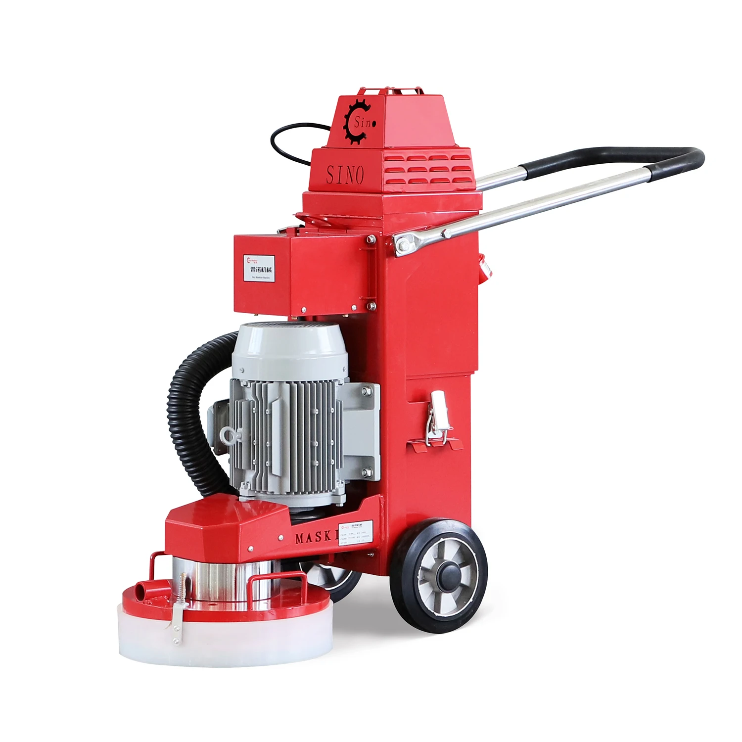 220V Sino S300 Three Disc Concrete Epoxy Terrazzo Floor Grinding Polishing Machine