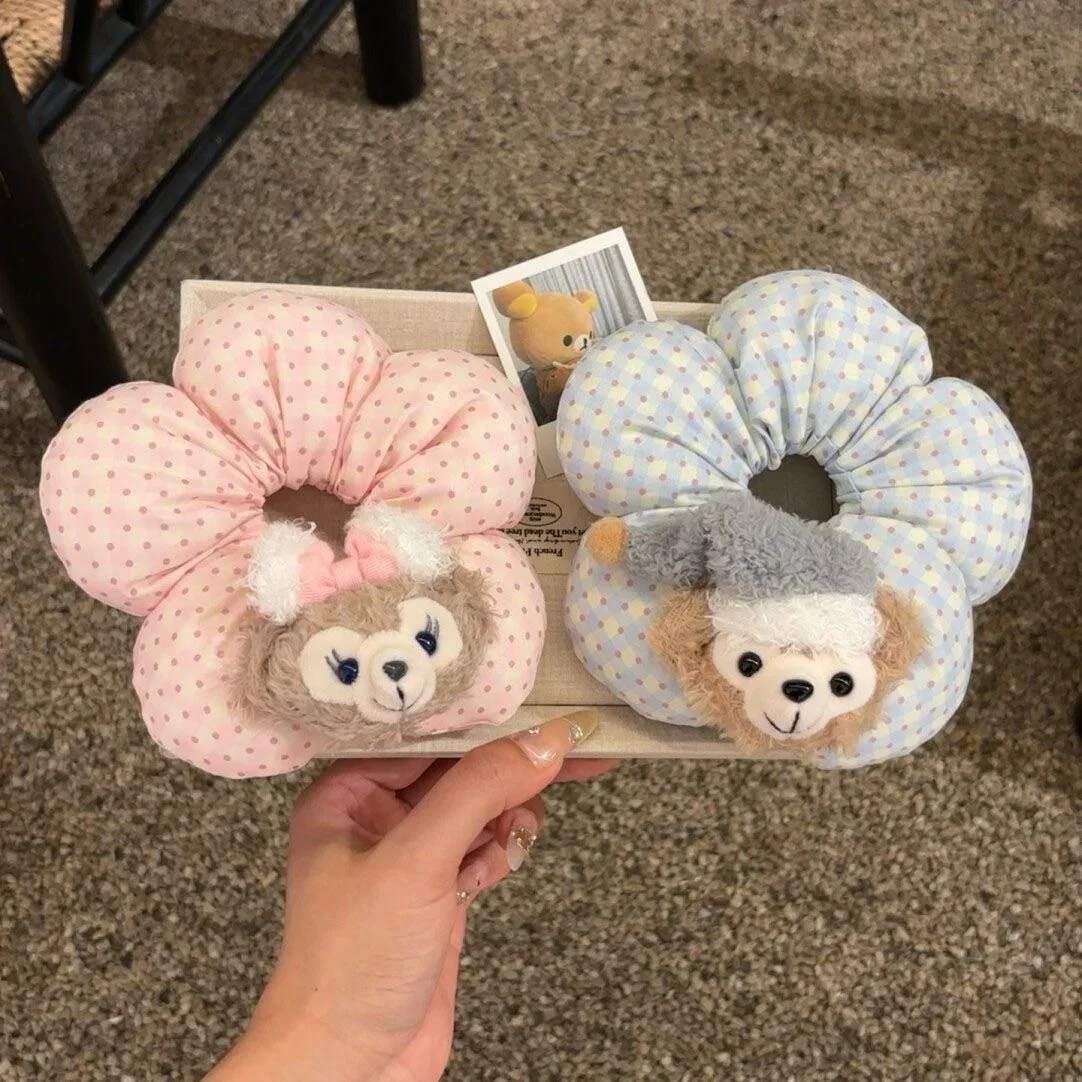 

Kawaii Disney Shirley Mei Hairband with Floral Design Super Ethereal Girly Cute Style Hair Tie Girls' Holiday Gift