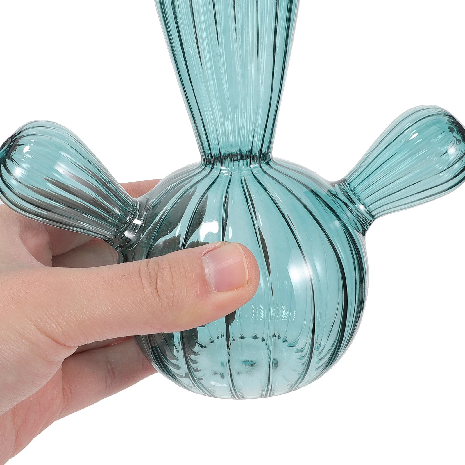 

Glass Cactus Flower Vase Delicate Creative Home Decoration Glass Jar Plant Vase for Indoor Plants Vases Flower Vases Decorative
