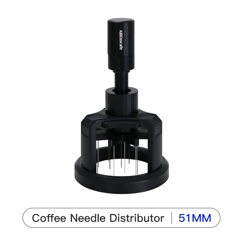 Alikisscafe Wdt Gereedschap Roterende 51Mm 54Mm 58Mm Espresso Roerder Naaldverdeler Magnetische Koffiezetmachine Accessoires Barista Gereedschap - afbeelding 1