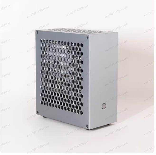 DC-ATX Power Supply Half Height Knife Card Mini Itx Chassis Soft Routing Aluminum Alloy Empty Chassis