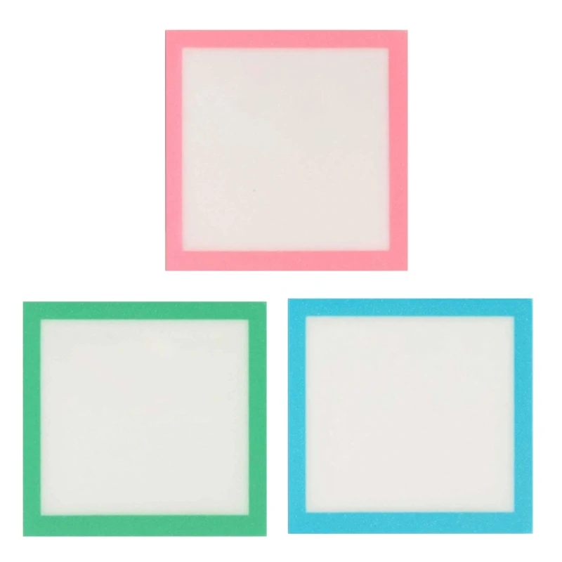 

H37F Removable Crystal Look Note With Delicate Glitter Perfect For Gift Giving And Desktop Organization