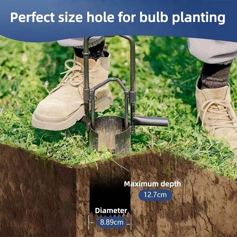 Planting Seedling Planter Gardening Tool Seedling Vegetable Corn Transplanter Device and Supplement Seedlings Soil Sampler Punch