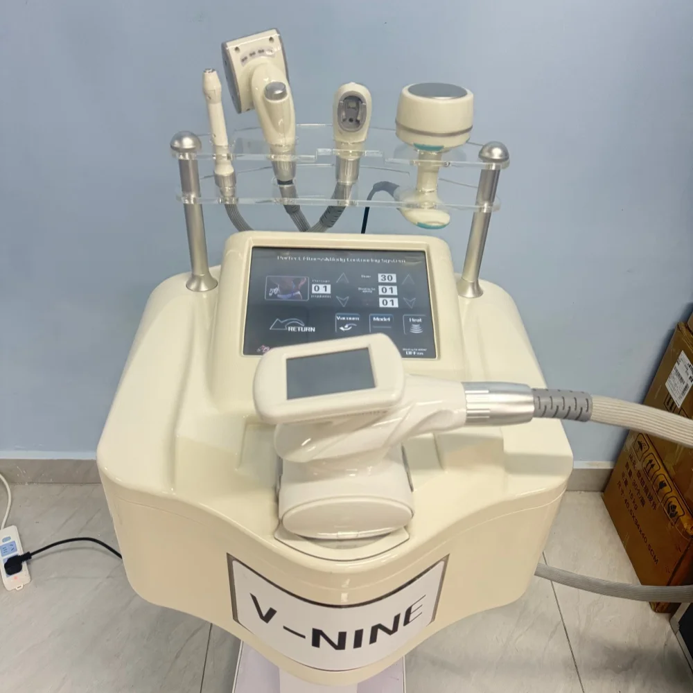 V9 Vela Vacuum Cavitation RF Slimming Machine | Weight Loss, Fat Removal, Body Shaping & Facial Lift CE ROHS view 3