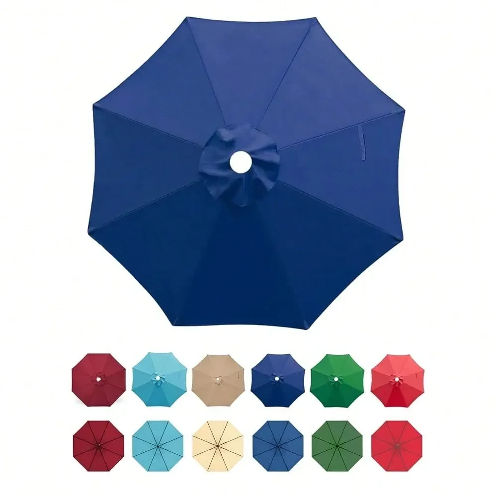 

Patio Umbrella Replacement Canopy Only,Outdoor Table Market Yard Umbrella Top For Outdoor Umbrella Canopy With 8 Ribs,For9ft8ri