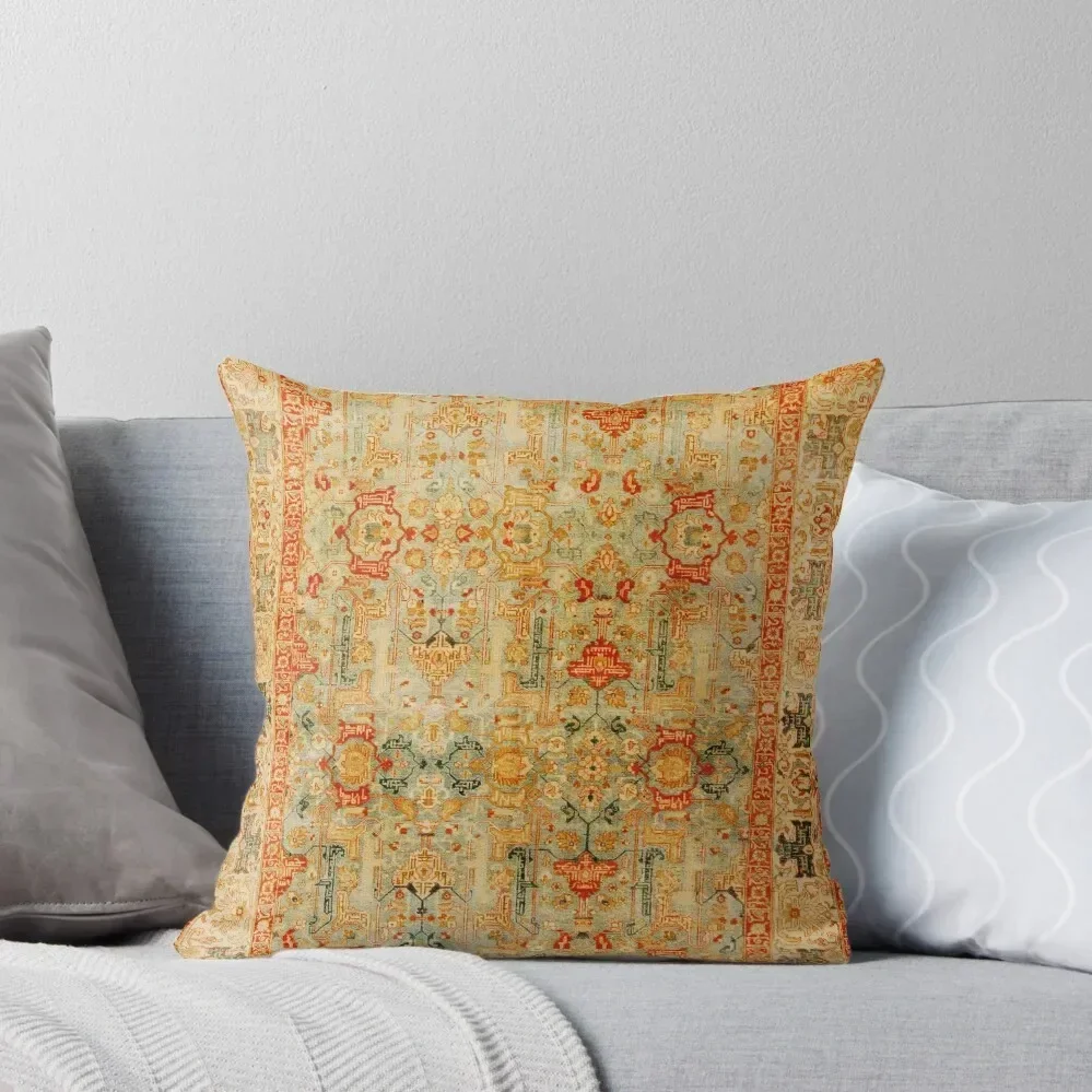

Antique Persian Tabriz Rug Print Throw Pillow bed pillows Decorative Pillow Covers For Sofa Christmas Covers pillow