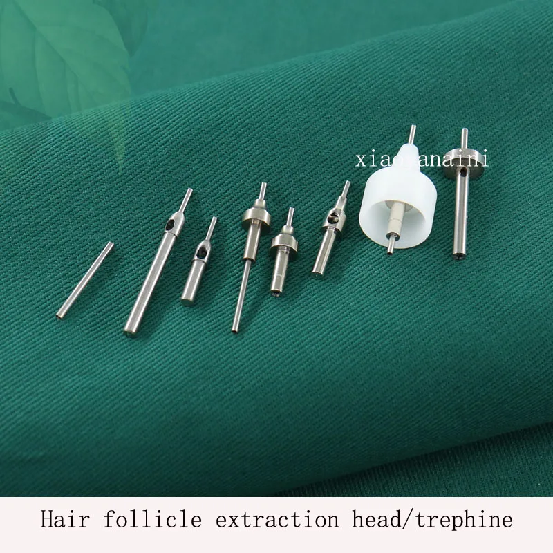 Cabeça De Extração De Folículo De Cabelo, Agulha De Extração, Acessórios Da Máquina De Folículo, 2.0mm, Clip Drill para Separar O Cabelo Desvanecerse, 2.35mm