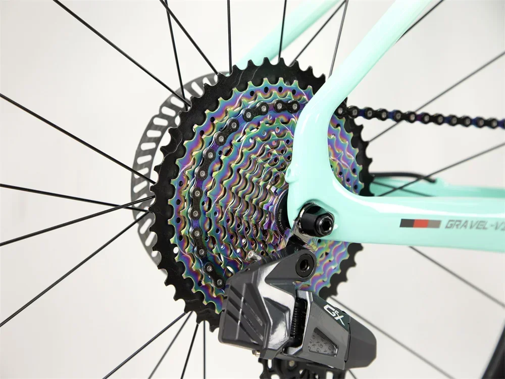 2025 تويتر الحصى V1 التحول الإلكتروني EDS-13Speed قرص الفرامل الهيدروليكية على الطرق الوعرة T1000 الكربون الطريق دراجة Bicicleta bicicleta #1